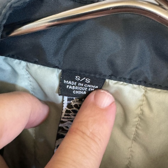 Retro Y2K Quicksilver Gray High End Moto Racer Jacket Surf Men’s S Rare - Picture 7 of 9